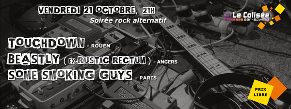 Couverture Facebook concert rock par Yorleen Design